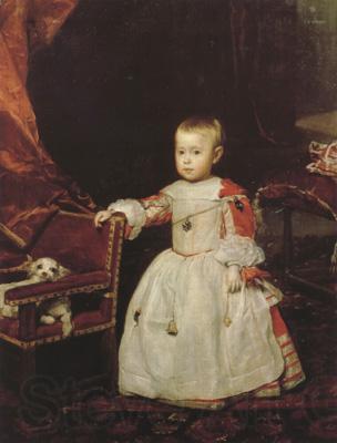 Diego Velazquez Portrait du Prince Philippe Prosper (df02) Norge oil painting art